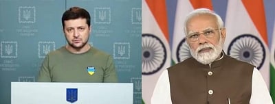 PM speaks to Ukrainian Prez; seeks help in evacuation of Indian students from Sumy
