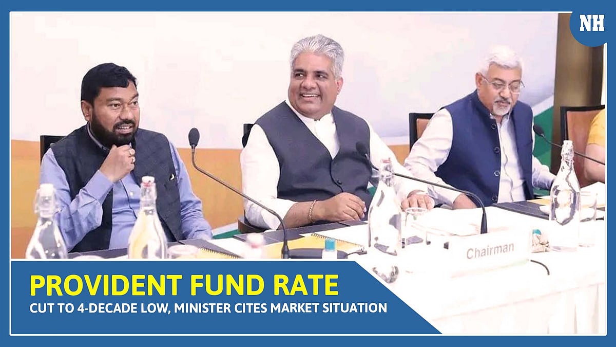 Provident fund rate cut to 4-decade low, minister cites market situation 