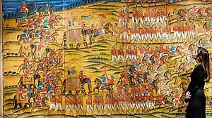 Painting showing Tipu Sultan's victory over British in Battle of Pollilur being auctioned in UK