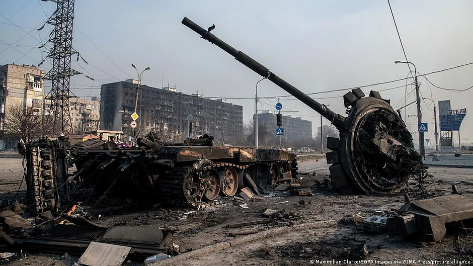 Russia-Ukraine war visuals