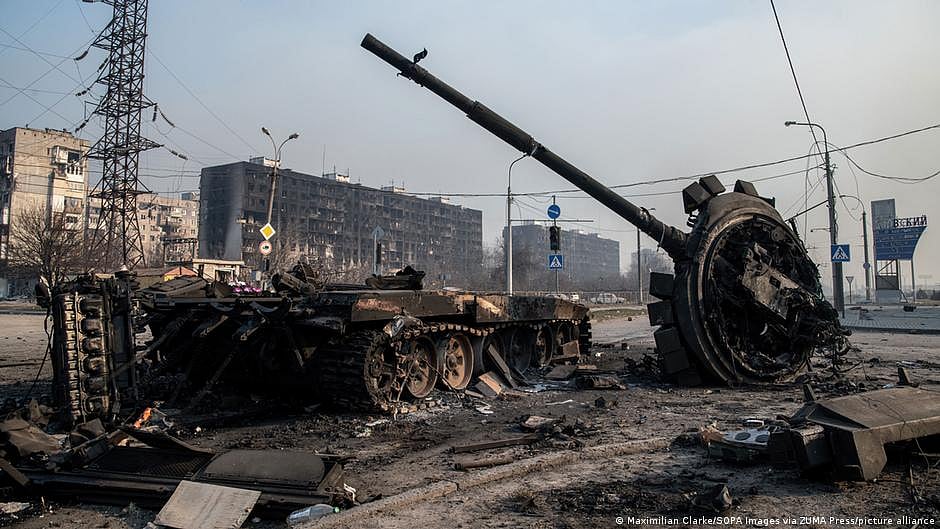Russia-Ukraine war visuals