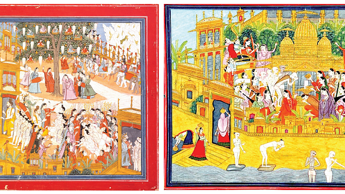 Pilgrims’ Progress: Kedara Kalpa series of Pahari paintings