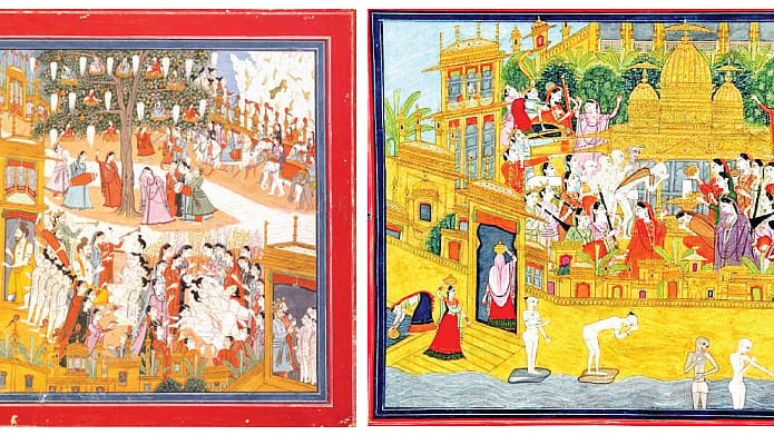 Pilgrims’ Progress: Kedara Kalpa series of Pahari paintings