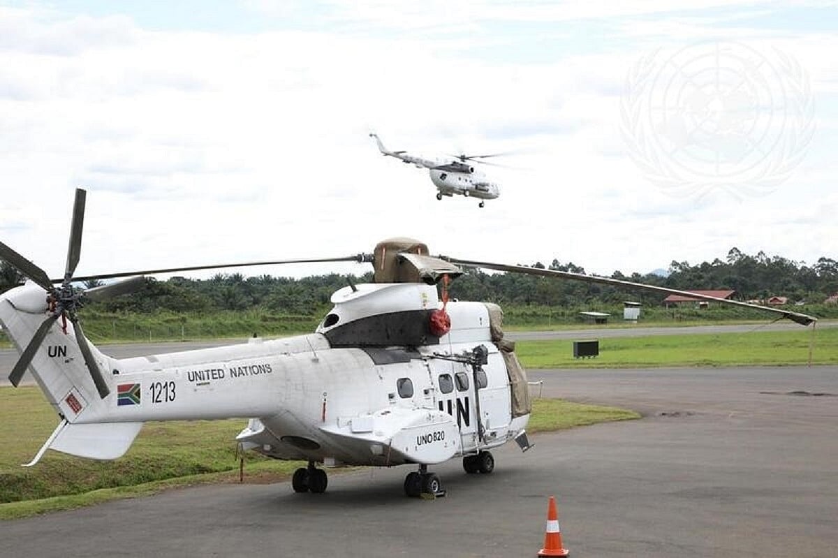 6 Pakistani UN peacekeepers killed when copter goes down in Congo
