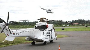 6 Pakistani UN peacekeepers killed when copter goes down in Congo