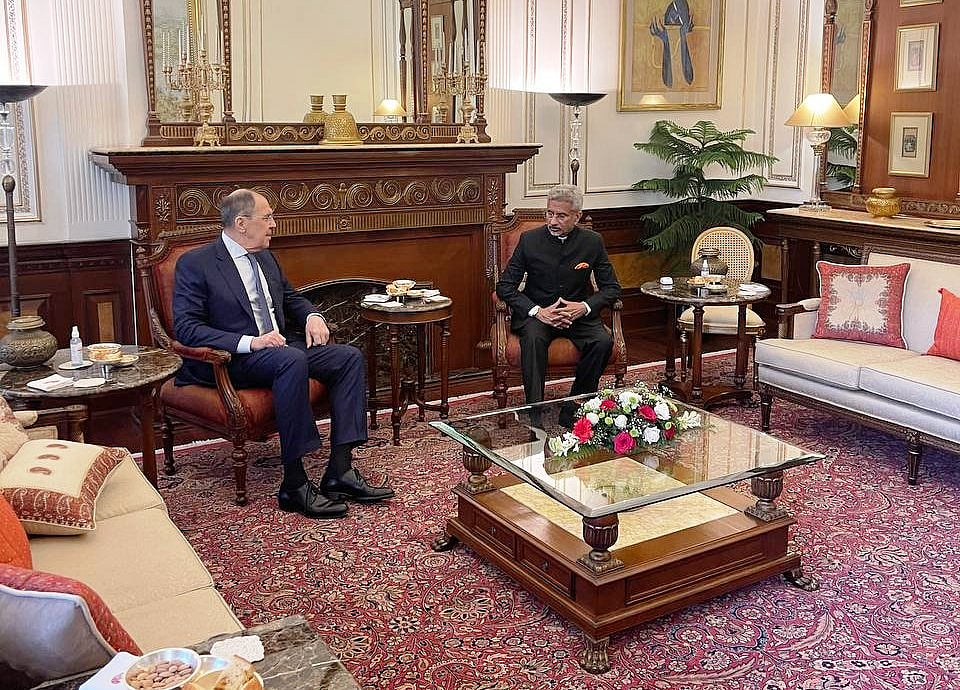 EAM Jaishankar holds talks with visiting Russian Foreign Minister Lavrov