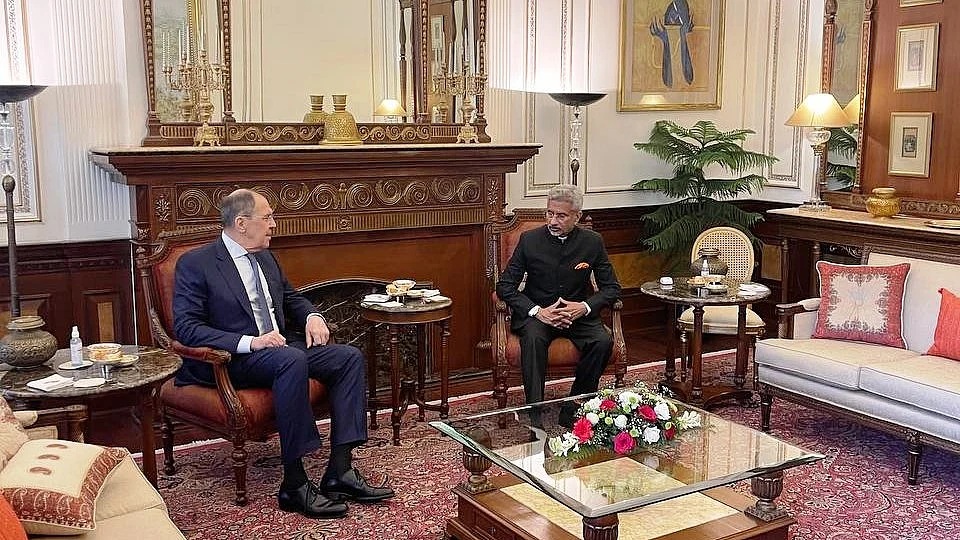 EAM Jaishankar holds talks with visiting Russian Foreign Minister Lavrov