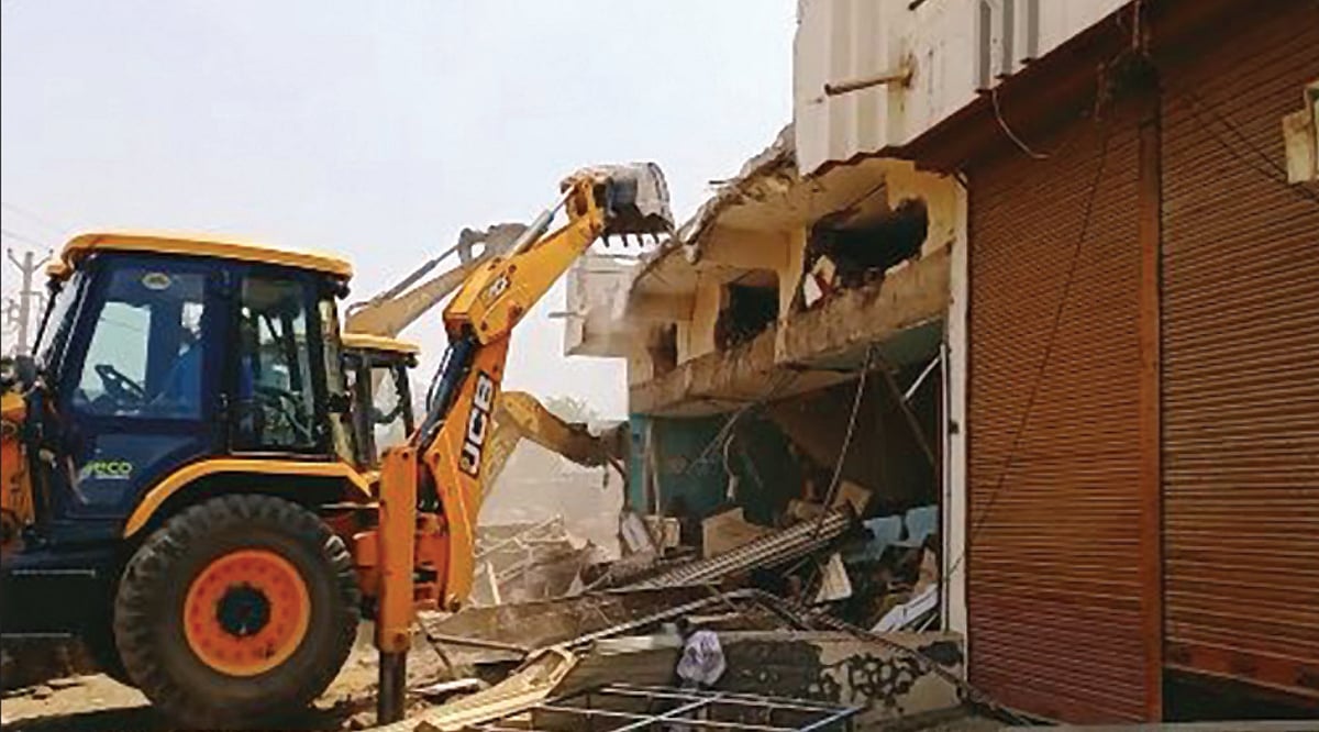 Bulldozing the Democracy: First came provoking mobs, then bulldozers