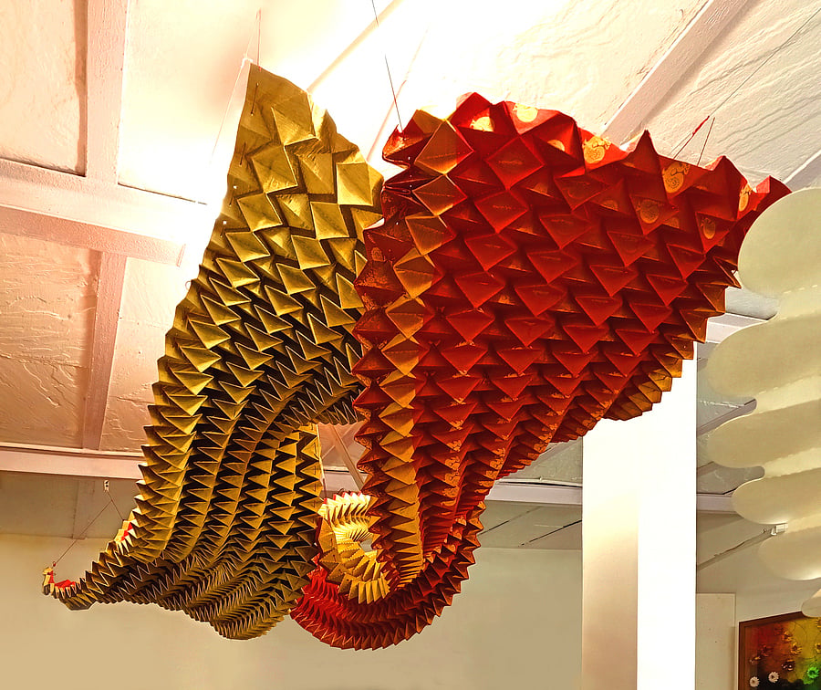 Gallery Art Positive presents Origami artist Ankon Mitra’s solo show titled 'A Pilgrim’s Progress' 