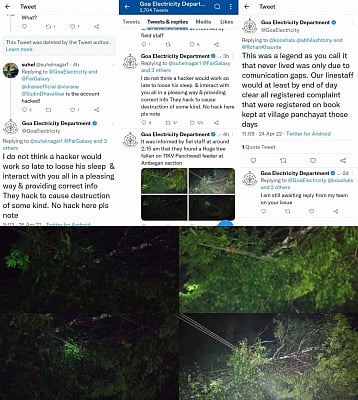 Amid power cuts, Goa Electricity Dept's handle has Twitter in splits