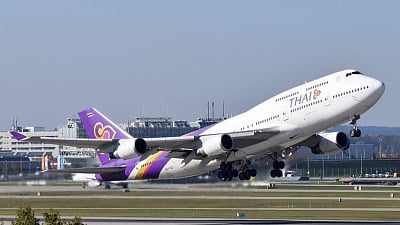 Tyre of Thai Airways plane bursts, 150 people escape unhurt
