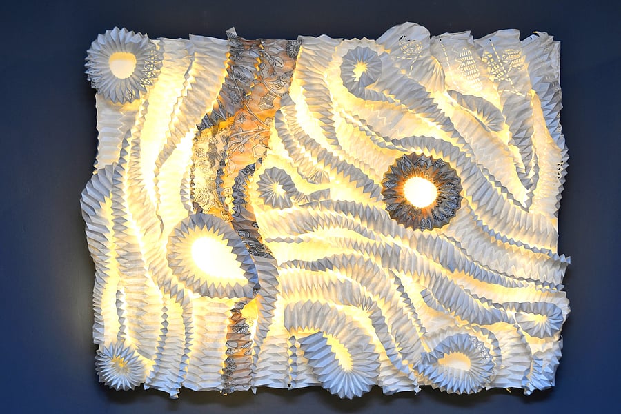 Gallery Art Positive presents Origami artist Ankon Mitra’s solo show titled 'A Pilgrim’s Progress' 