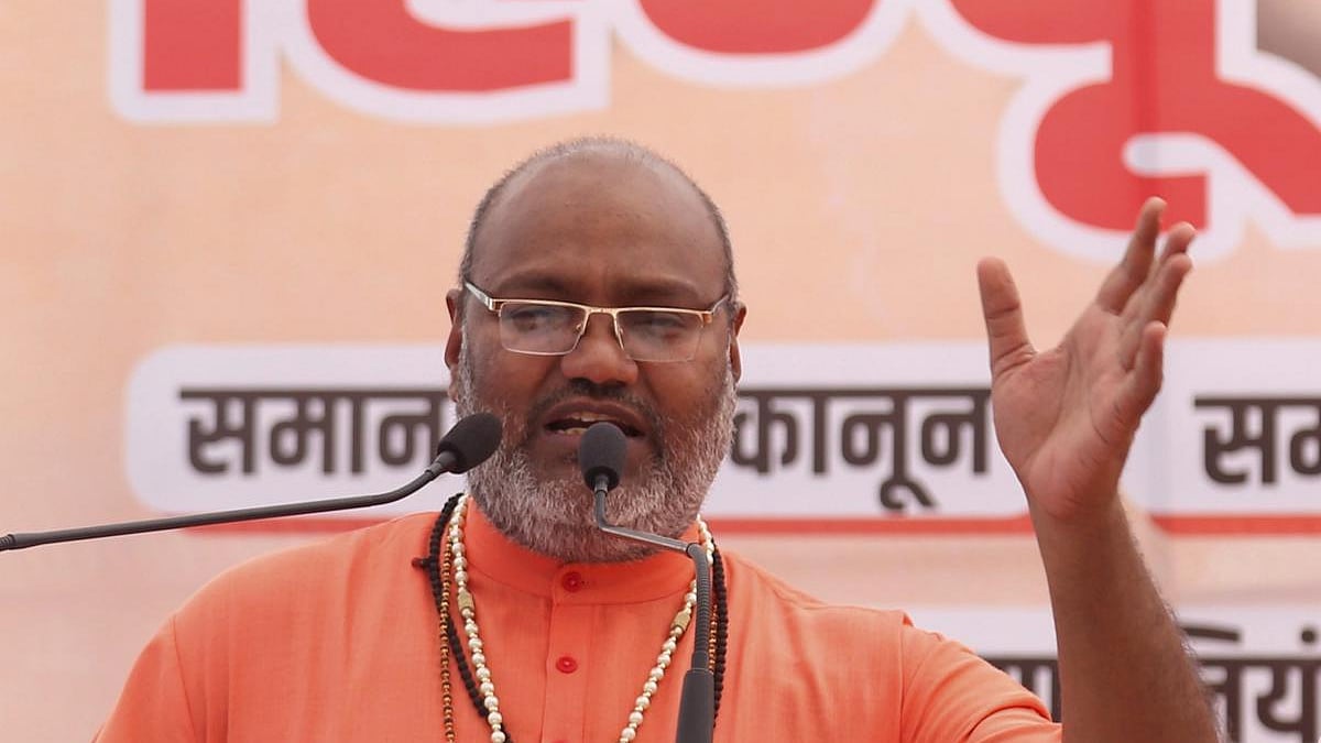 Yati Narsinghanand, Suresh Chauhanke booked for controversial remarks at 'Hindu Mahapanchayat' in Delhi