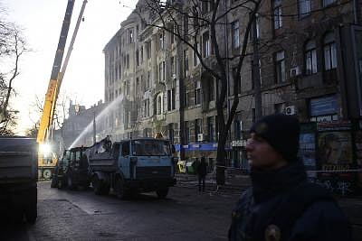 Russian forces hit logistics terminal of foreign weapons near Odessa