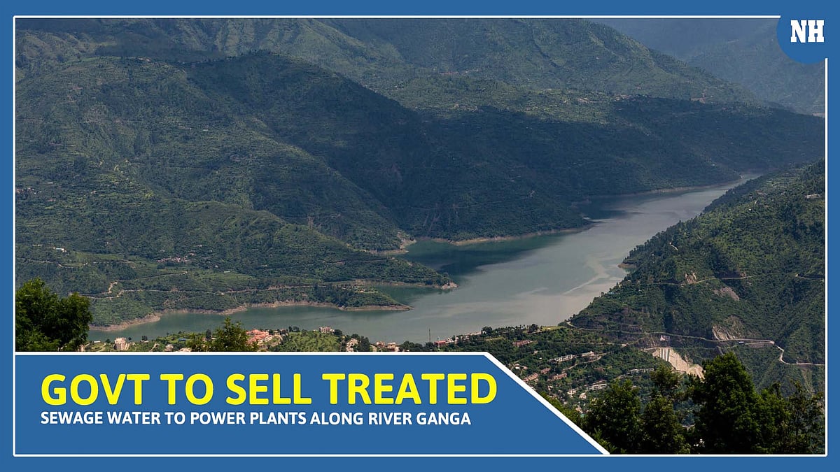 Govt to sell treated Sewage water to power plant along River Ganga
