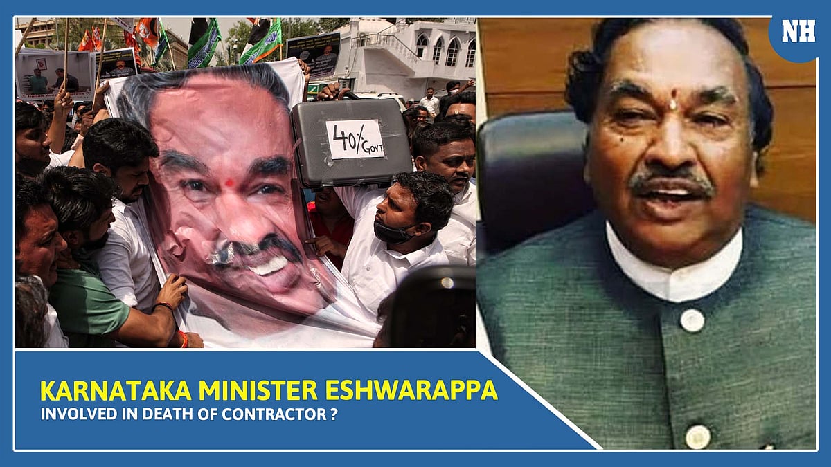 Karnataka Minister Eshwarappa involved in death of Contractor?