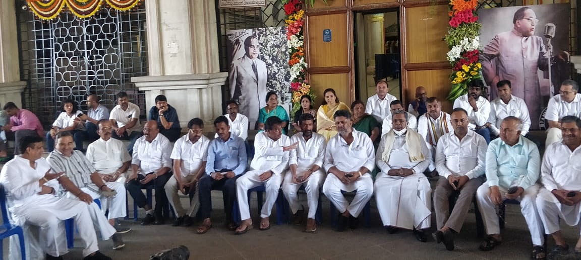 Why did an adamant K S Eshwarappa  finally decide to resign?