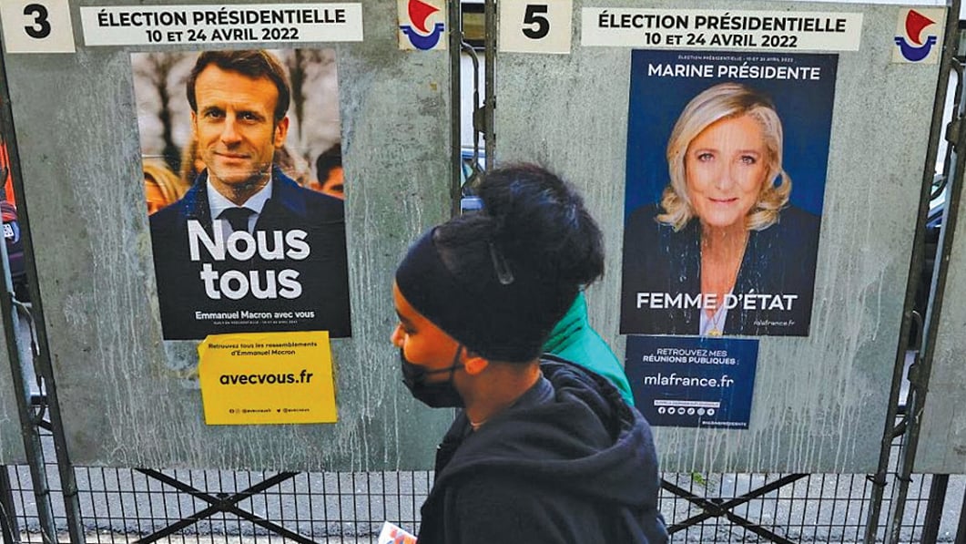 A close Presidential race in France
