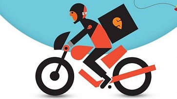 Representative image of Swiggy delivery executive (photo: IANS)