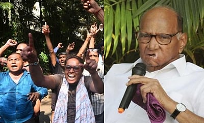 Pune Police step up security outside NCP Supremo Sharad Pawar’s residence