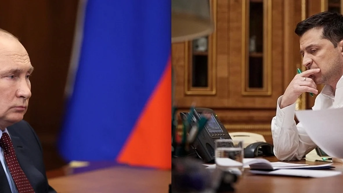 Putin and Zelensky