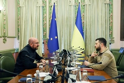 EU currently preparing 6th package of sanctions against Russia: Zelensky