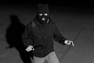 This thief had a dress code for his 'job'