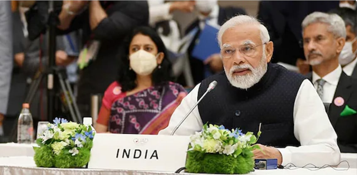 Quad moving ahead with a constructive agenda for Indo-Pacific: PM Modi