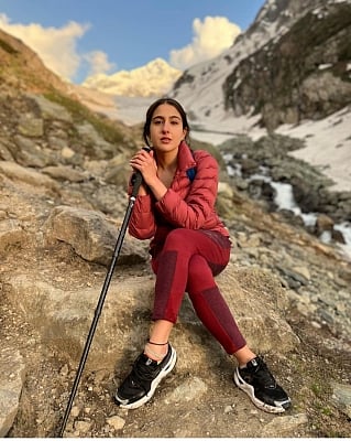 Sara Ali Khan aims for work-life balance with Kashmir trek