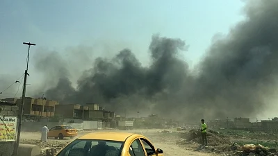6 rockets land near town in northern Iraq