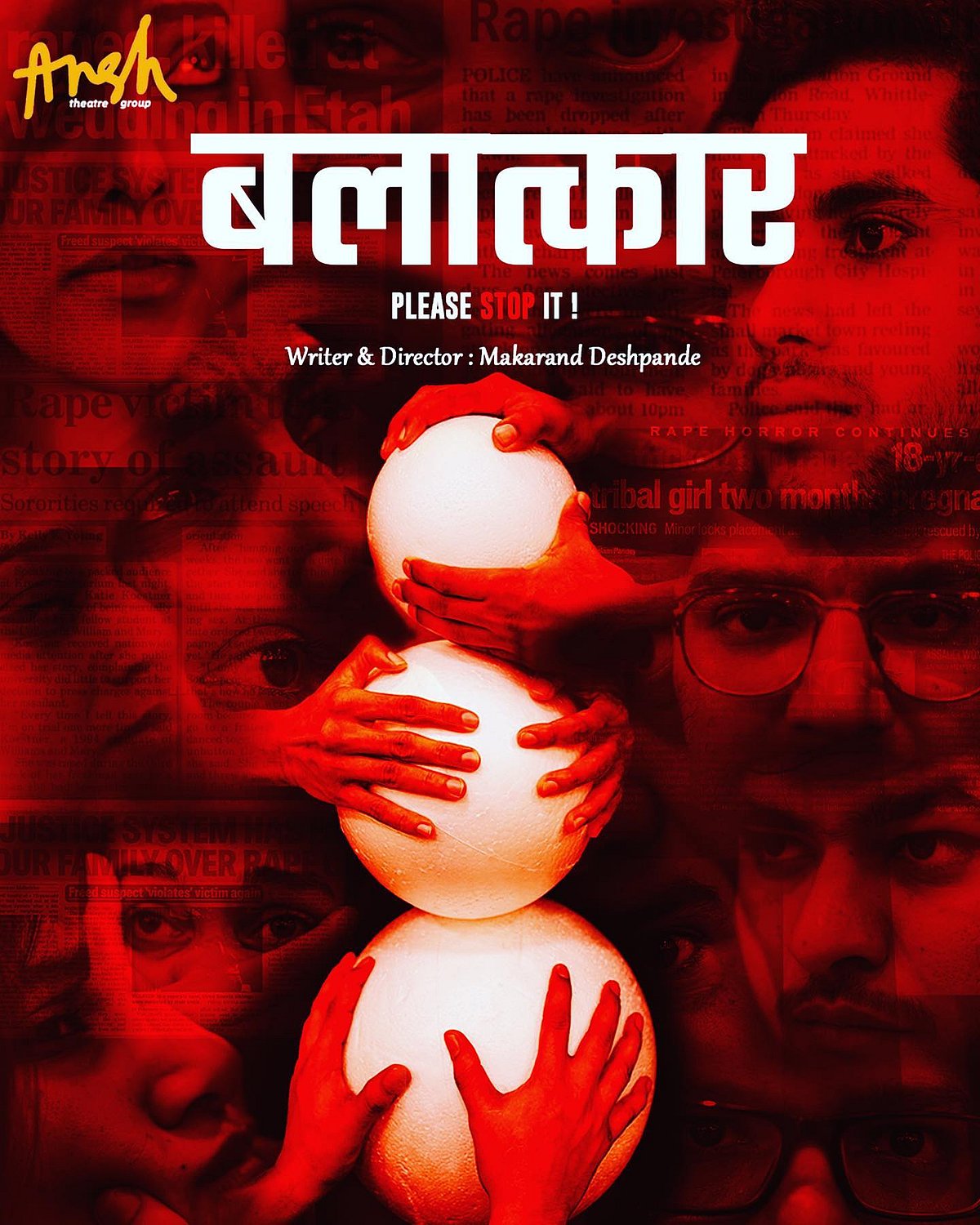 Makarand Deshpande's latest play ‘Balatkar Please Stop it!’ provokes dark humour