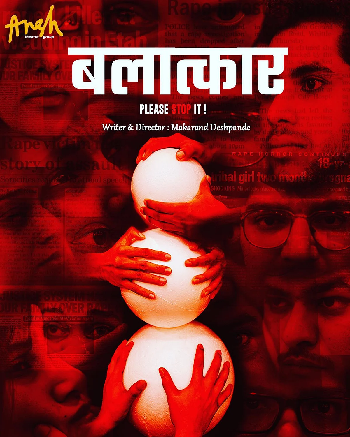 Makarand Deshpande's latest play ‘Balatkar Please Stop it!’ provokes dark humour