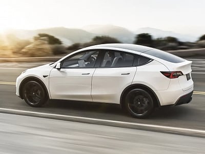 Tesla Model Y allegedly catches fire while driving in Canada