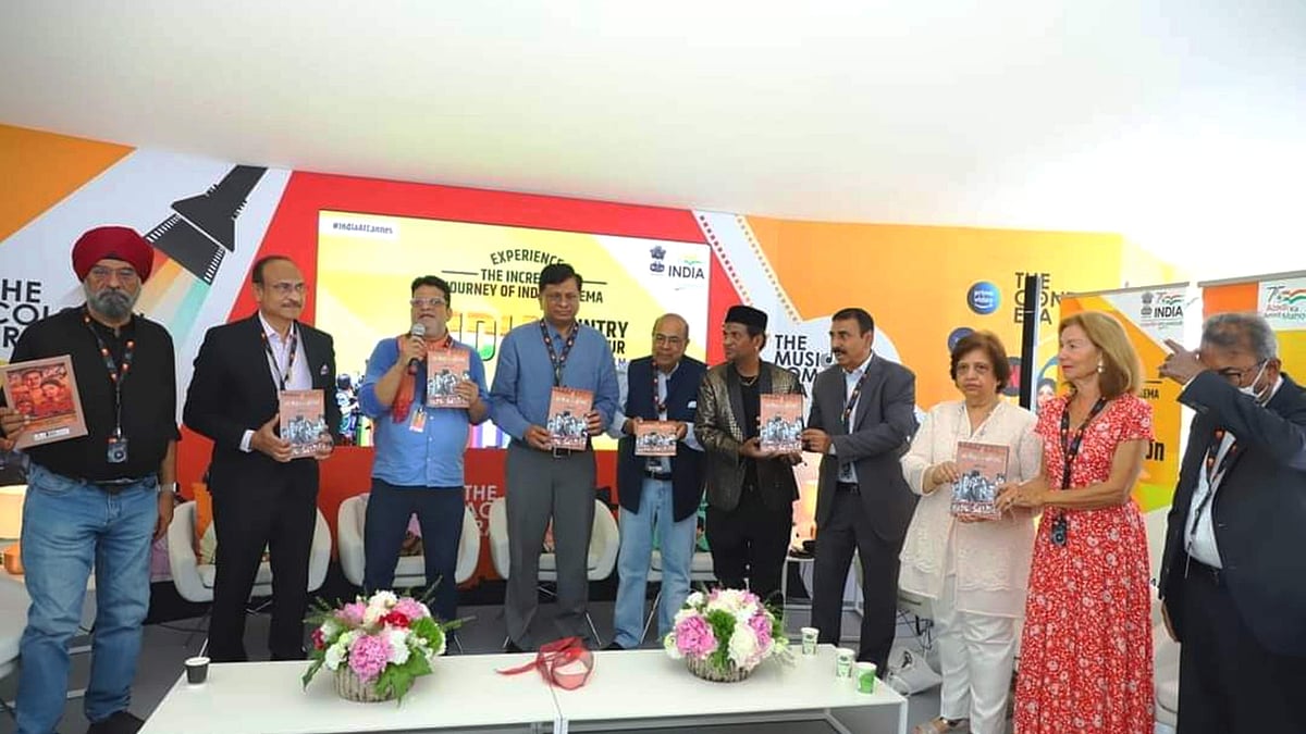 Ajit Rai's book about the contribution of the Hinduja brothers to Bollywood launched at Cannes