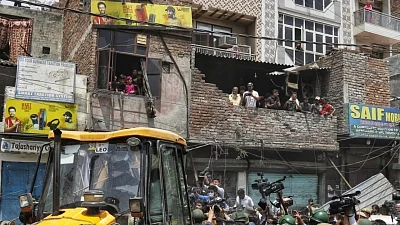 Representative Image
A still from Jahangirpuri demolition drive (File)