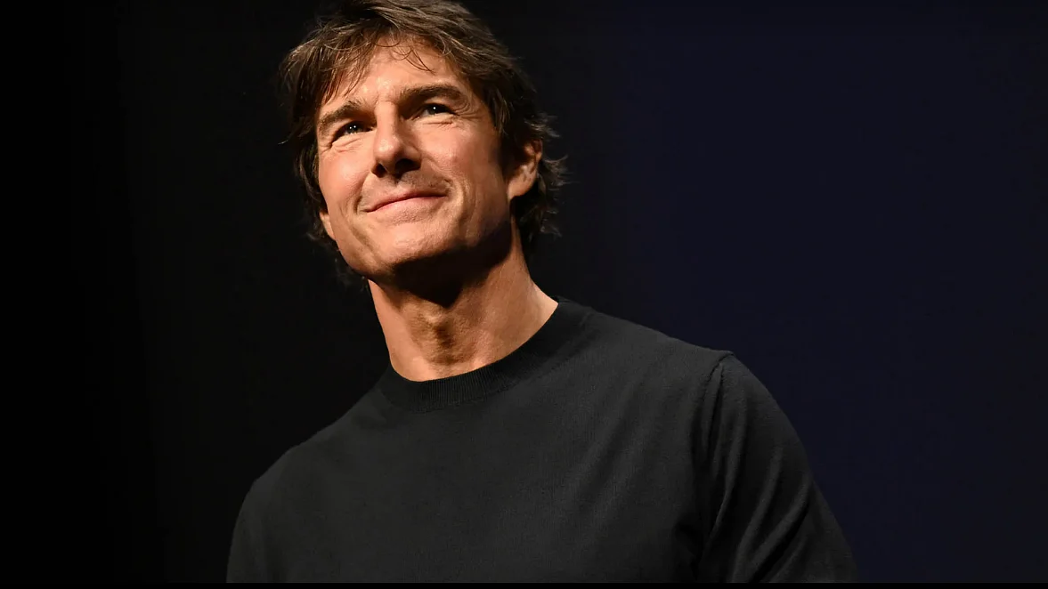 Tom cruises in Cannes but not on screen