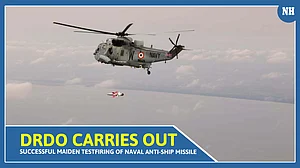 DRDO carries out successful maiden testfiring of Naval Anti-ship missile