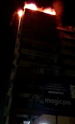 Fire breaks out at apartment in Gurugram; 6 rescued