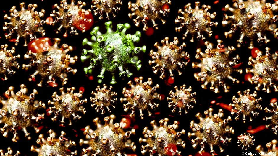 Omicron subvariants escaping immunity (DW Photo)