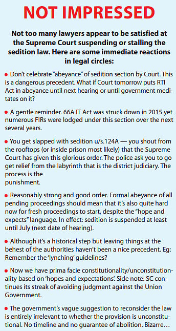 Law of Sedition: What explains the PM’s sudden U turn and change of heart?