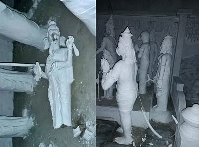 K'taka district tense after idols vandalised