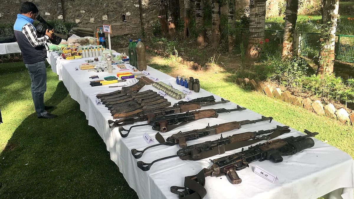 India seizes annually thousands of illicit firearms which are illegally trafficked from across our borders