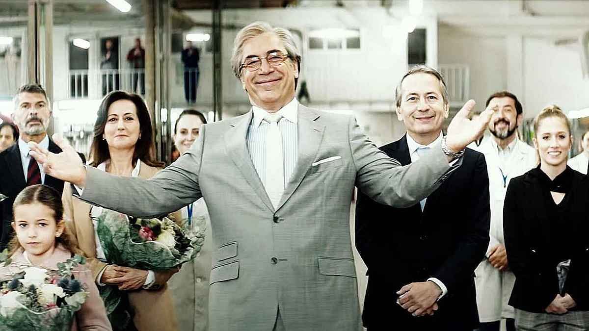 Javier Bardem in a still from El Buen Patrón, the festival's opening film