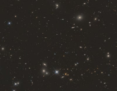 Hubble spots largest near-infrared image to find universe's rarest galaxies