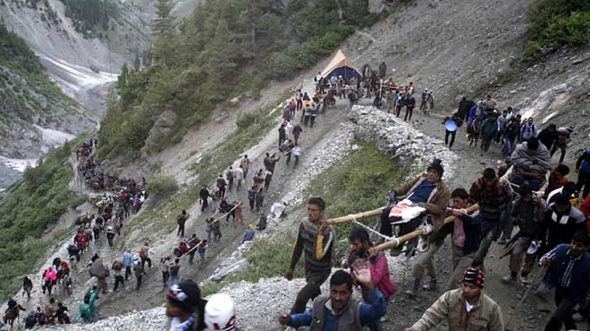 Amarnath Yatra pilgrims (Photo: NH File Photo)