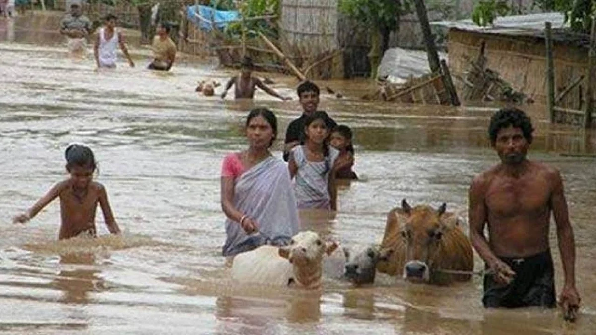 AIPSN expresses concern over flood situation in Assam, slams govt's lackadaisical approach