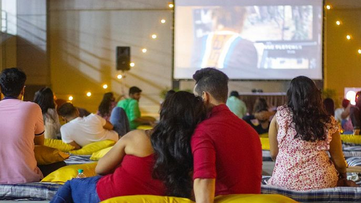 Fancy watching latest movie immersed in a bathtub with friends?