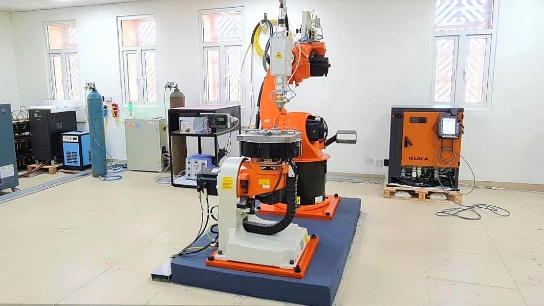 The indigenous 3D printer developed by researchers of IIT Jodhpur