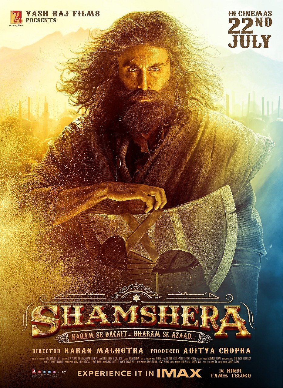 Yash Raj Films’ action spectacle Shamshera to release in IMAX
