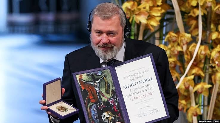 Meet the Russian journalist who sold his Nobel prize for $103.5 million to help Ukrainian war refugees